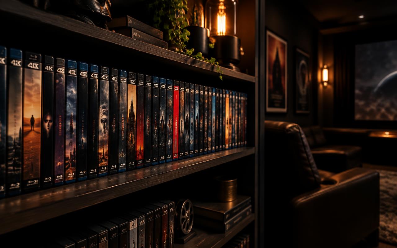 A collection of films on disc