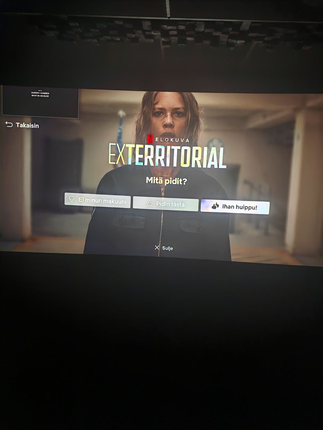 Exterritorial – Netflix